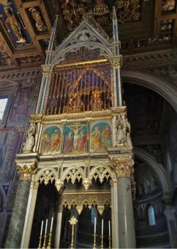 San Giovanni Laterano transcept alter Rome from WyldFamilyTravel 2traveldads.com