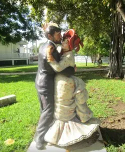 Sculptures at Key West Lighthouse Carmens Luxury Travel