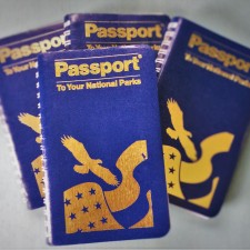 Stack of National Park Passports 1