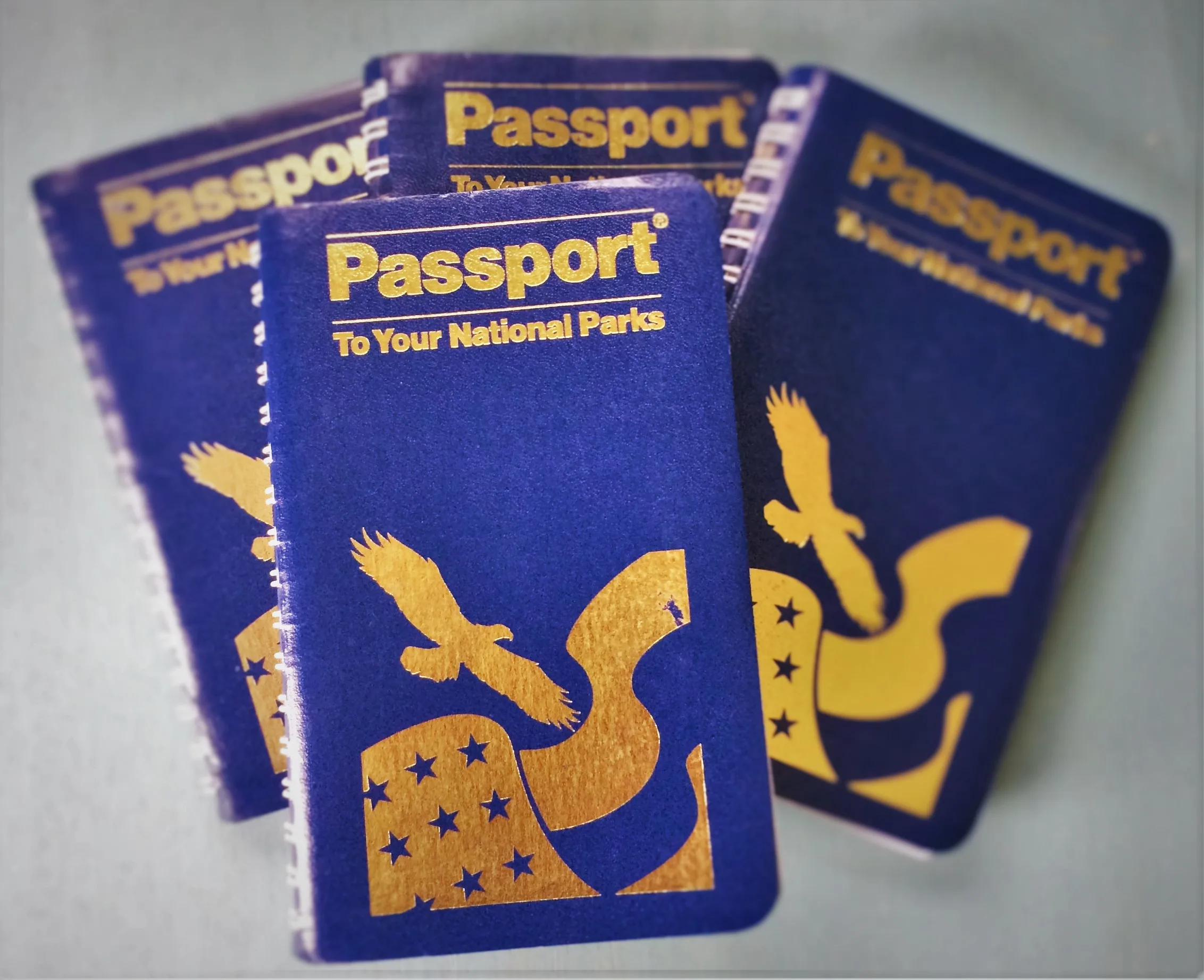 Stack of National Park Passports 1