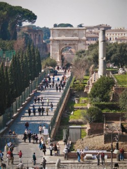 Steps of the Roman Forum from Lisa Truemper Scott 2