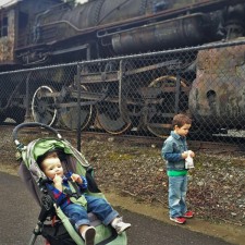 Taylor Kids Railroad Graveyard Snoqualmie 2