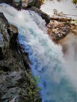 Upper Christine Falls in Mt Rainier National Park 2traveldads.com