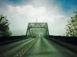 Agate Passage Bridge to Bainbridge Island in the Fog 1