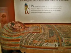 Ancient Mummy Case in Denver Museum of Science and Nature 1