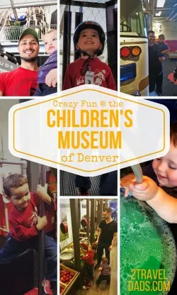 The Children’s Museum of Denver is wild with kids!! But it's tons of fun and is beyond engaging. See what awesome stuff will inspire your kids! 2traveldads.com