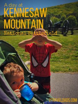 Kennesaw Mountain National Battlefield is a great day trip out of Atlanta with or without kids. History and Nature!!! 2traveldads.com