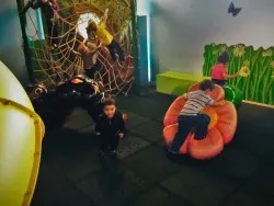 LittleMan and Indoor Playground at the Butterfly Pavilion Denver Colorado 2