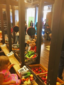 LittleMan in market area at Childrens Museum of Denver 3