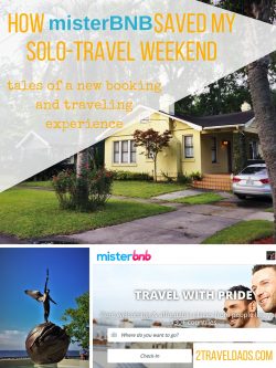 MisterBNB was an awesome option and experience for a solo travel weekend to Jacksonville, Florida. Perfect! 2traveldads.com