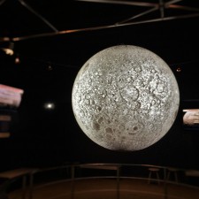Moon display in Space Odyssey in Denver Museum of Science and Nature 1