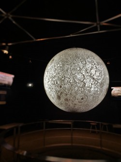 Moon display in Space Odyssey in Denver Museum of Science and Nature 1
