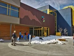 Rob Taylor outside at Childrens Museum of Denver 2traveldads.com