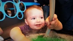 TinyMan in Bubble area at Childrens Museum of Denver 2