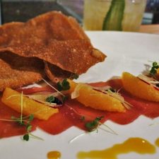 Tuna Crudo at Il Desco Avondale Jacksonville Florida 1