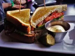 Turkey Club at Fireside Lounge at Inverness Hotel Denver Colorado 1