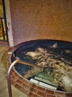 Whirlpool hot tub at Inverness Hotel Denver Colorado 1