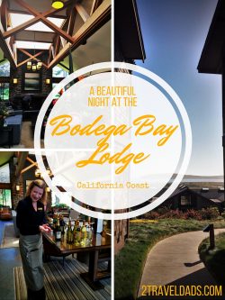 The Bodega Bay Lodge is a beautiful property set just off the beach on the Sonoma Coast of Northern California. Review and ideas for things to do in the Bodega Bay area of Sonoma County.