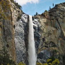 Bridal Veil Falls in Yosemite National Park 2traveldads.com
