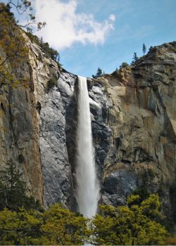Bridal Veil Falls in Yosemite National Park 2traveldads.com