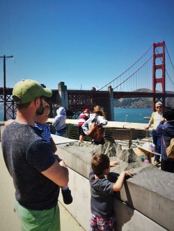 Chris Taylor and Dudes at Golden Gate Bridge from Welcome Center GGNRA 1