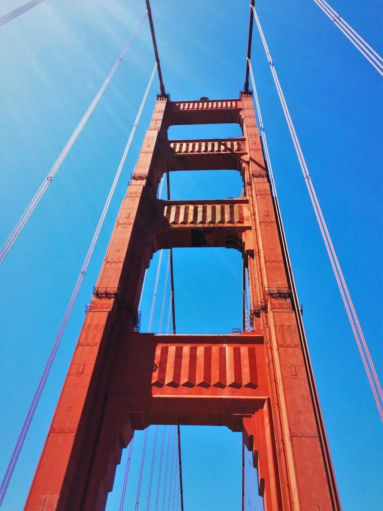 Crossing the Golden Gate Bridge from Welcome Center GGNRA 2