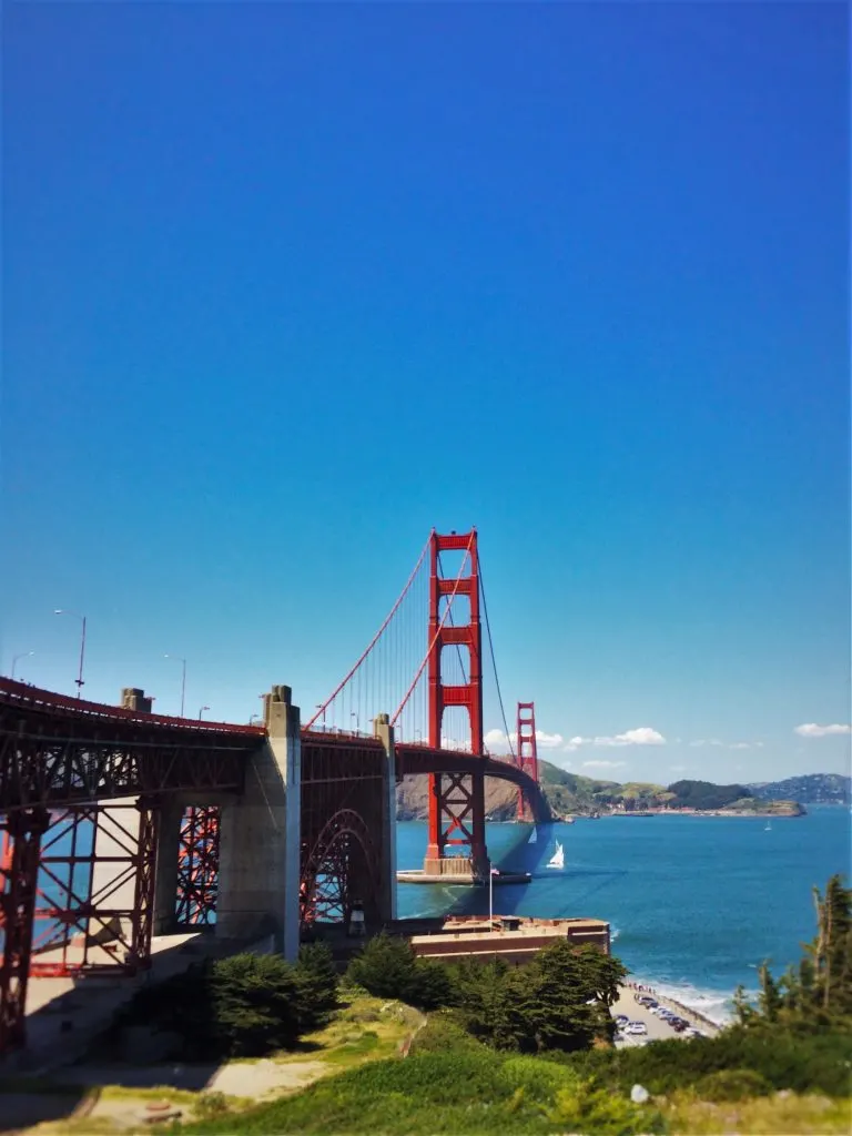 East Side of Golden Gate Bridge from Welcome Center GGNRA 1
