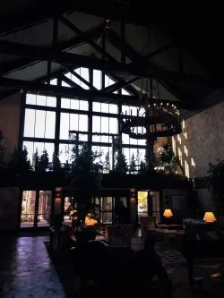 Grand Lobby at Tenaya Lodge Yosemite 3