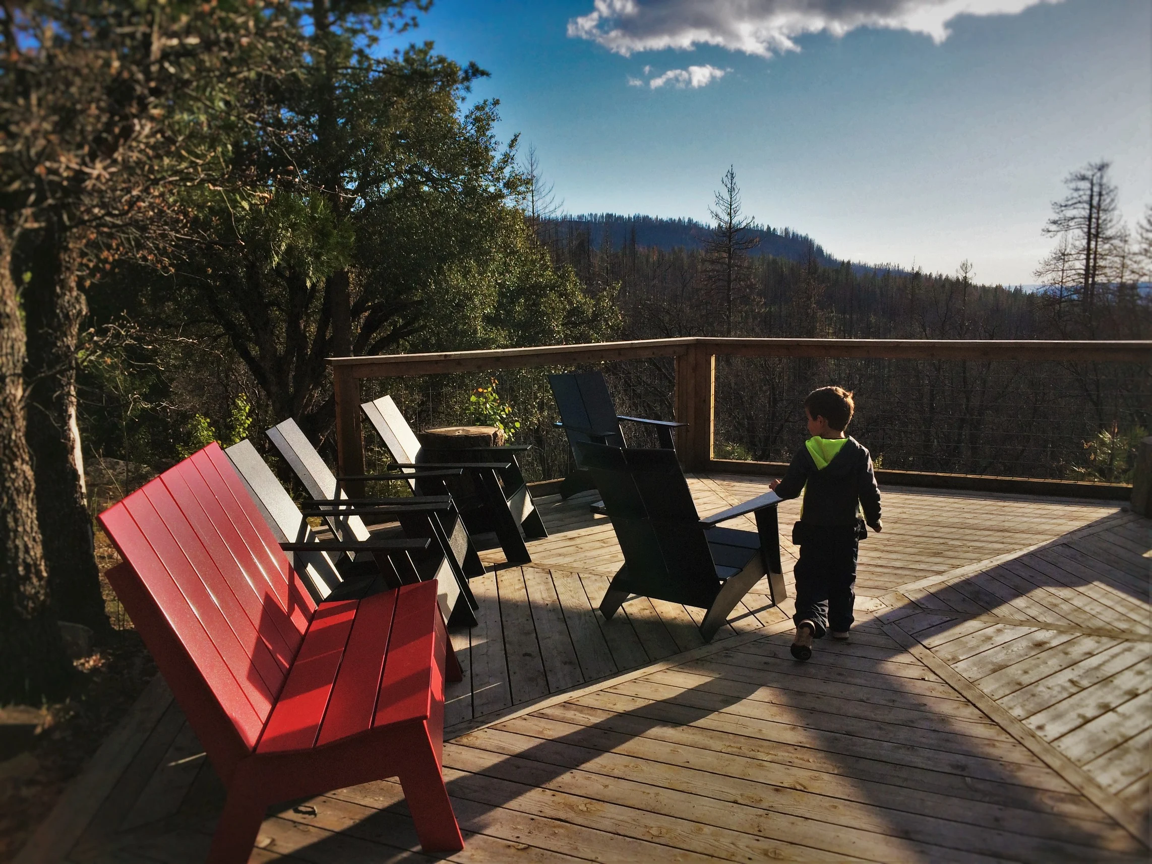 LittleMan at Sunset Point at Evergreen Lodge at Yosemite National Park 1