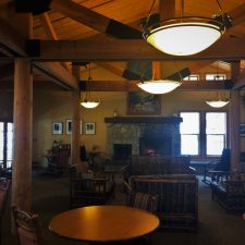 Lobby in John Muir Lodge in Kings Canyon National Park 1