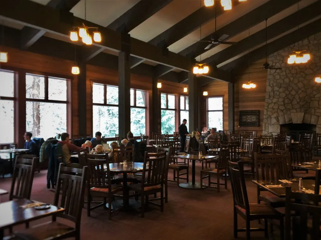 Peaks Dining Room at Wuksachi Lodge in Sequoia National Park 3