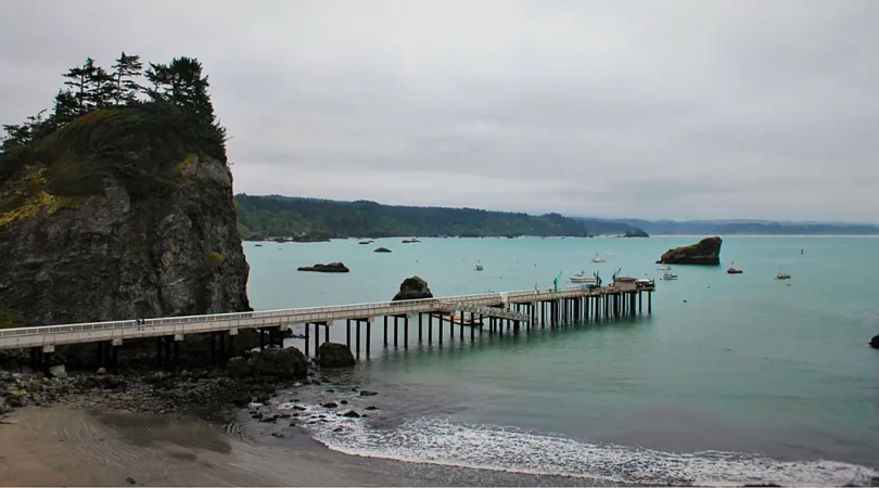 Pier at Trinidad Head