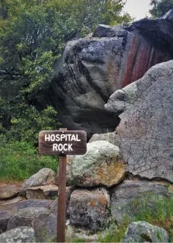 Stone Staircase at Hospital Rock in Sequoia National Park 2traveldads.com (1)