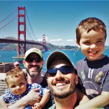 Taylor Family Golden Gate Bridge from Welcome Center GGNRA 2