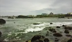 Crescent City from Beach