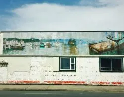 Mural in Crescent City