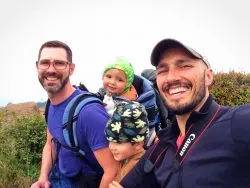 Taylor Family at Trinidad Head Lighthouse 1