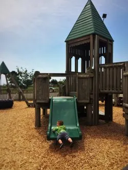 TinyMan at Beach Front Park in Crescent City 1