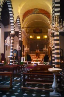 Apse ofChurch in Monterosso Cinque Terre Italy 1e