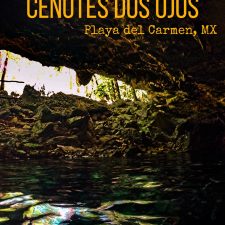 One of the most breathtaking experiences you can have: swimming through the caves of the Cenotes Dos Ojos in Playa Del Carmen, Mexico. 2traveldads.com