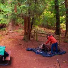 Chris Taylor camping at Washington Park Anacortes 1