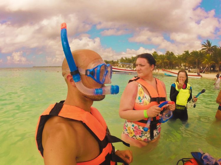 Snorkeling in Akumal 1 2TravelDads
