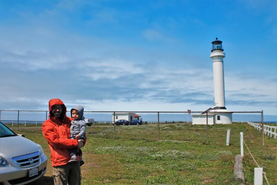 Taylor Family at Point Arena Lighthouse