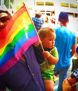 Taylor Family at Seattle Pride Parade 2016 2
