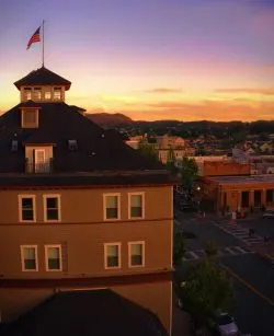 Majestic Inn Anacortes view from Rooftop bar 1e