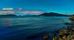 Puget Sound from Sunset Beach Washington Park Anacortes 1