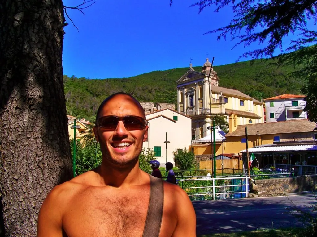 Rob Taylor in Deiva Marina Cinque Terre Italy