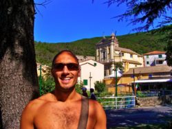 Rob Taylor in Deiva Marina Cinque Terre Italy