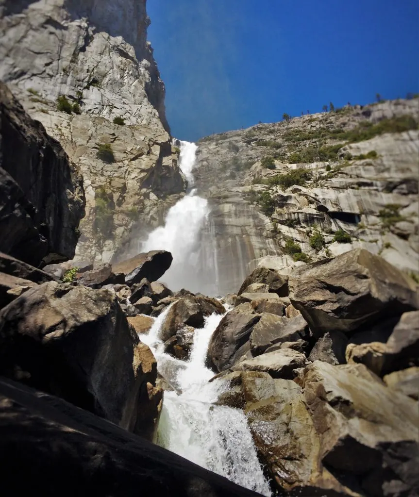 Wapama Falls at Hetch Hetchy Yosemite National Park 12