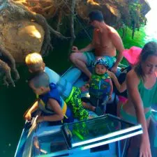 Taylor Family Reunion boat trip Lake Cushman